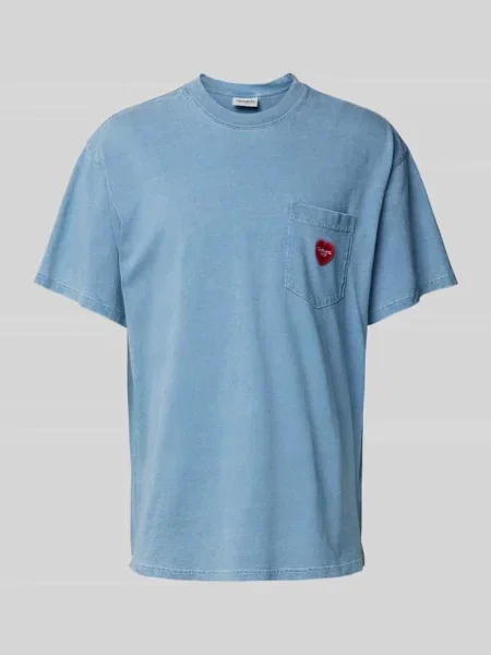 T-shirt z kieszenią na piersi model ‘INGO’ Carhartt Work In Progress