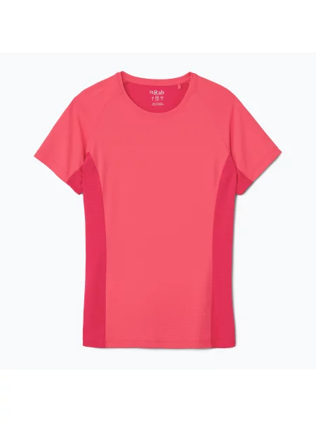 Koszulka Rab Trail Tee hibiscus/watermelon różowa