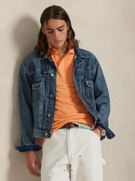Polo Ralph Lauren polo majica oranžna