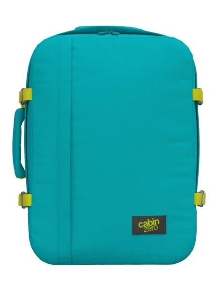 CabinZero Classic 44 l aqua lagoon turistický batoh modrý