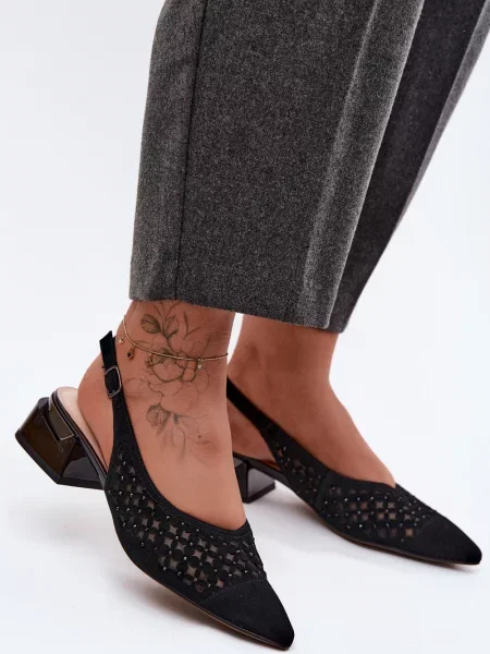 Sandale D&a din piele negru