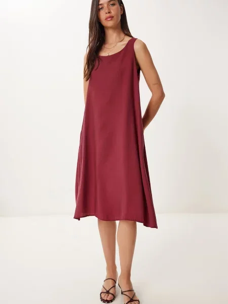 Happiness İstanbul Rochie de vară cranberry roșu