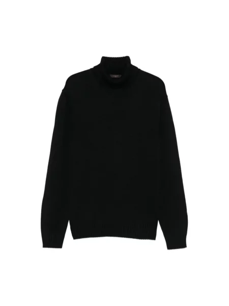 Golf golf Zanone wełniany czarny