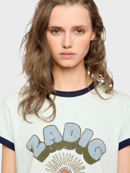 Футболка Zadig&voltaire блакитна