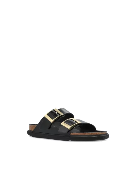 Klapki Birkenstock na sprzączkę klasyczne czarne