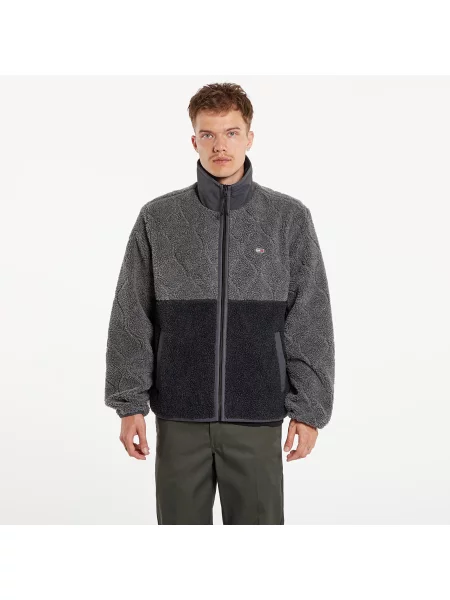 Jacheta Tommy Jeans Teddy Essential Jacket Black M negru