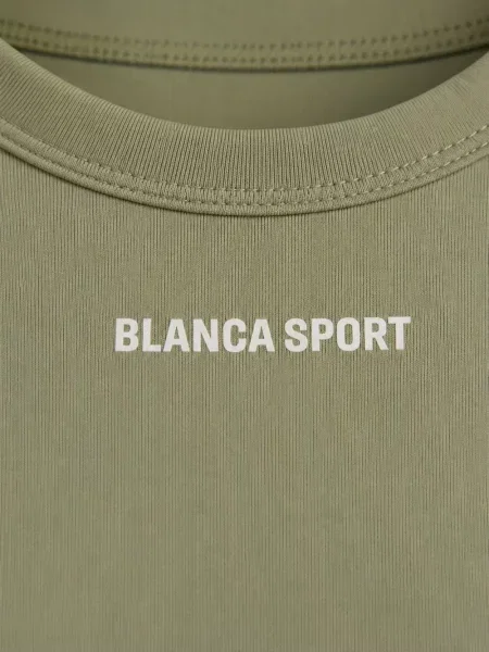 Komplet dresowy dziecięcy Blanca Sport zielony