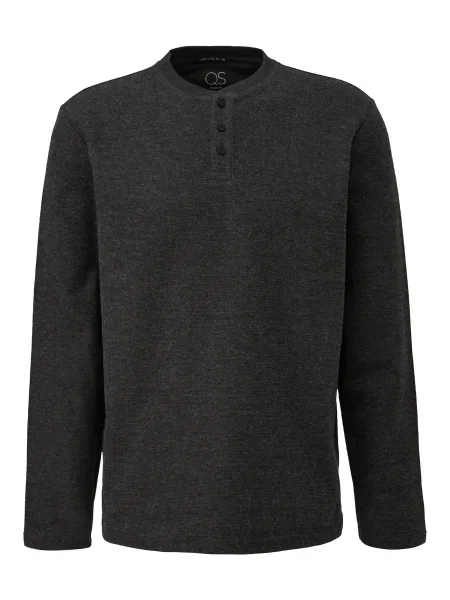 QS Majica pegasto črna