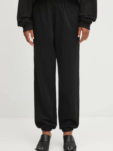 Maison Margiela pantaloni de trening cu imprimeu negru