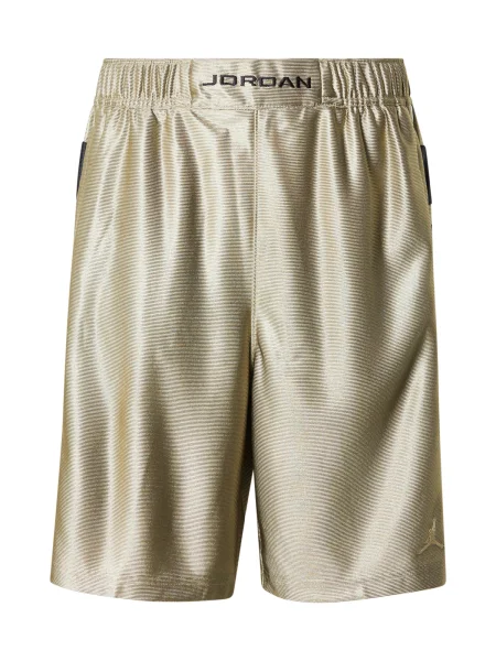 Jordan Pantaloni BRK CAT SCRATCH kaki / negru alb