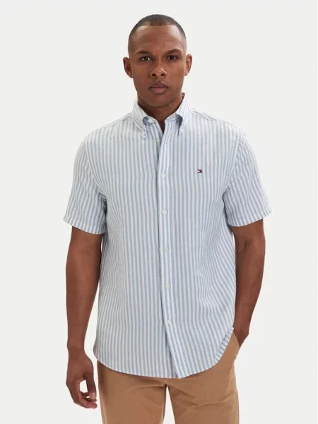 Tommy Hilfiger Cămașă deschis albastru