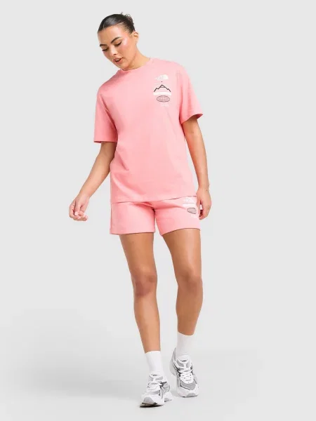 The North Face T-Shirt Oversize Multi Tek różowa