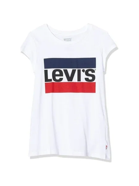 Tricou copii Levi's® alb
