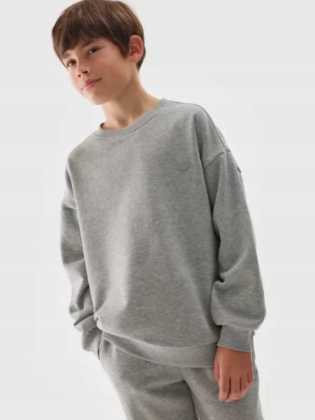 4F bluza dla chłopca szara