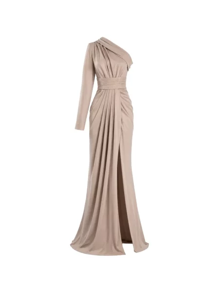 Rochie maxi Monarh asimetrică drapată