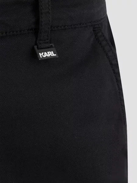 Повседневные шорты Karl Lagerfeld черные
