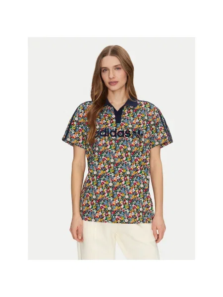 Adidas Pólóing Liberty London Football Színes Loose Fit