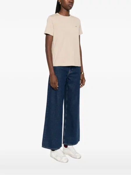 Tricou Gant cu broderie