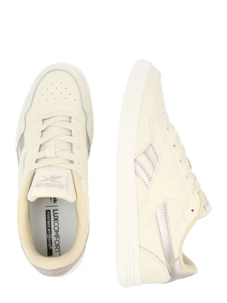 Reebok Niske tenisice COURT ADVANCE svijetlobež / srebro