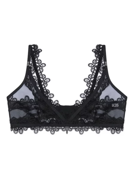 Sutien Gcds din dantelă negru