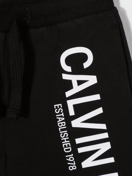Szorty dziecięce Calvin Klein czarne