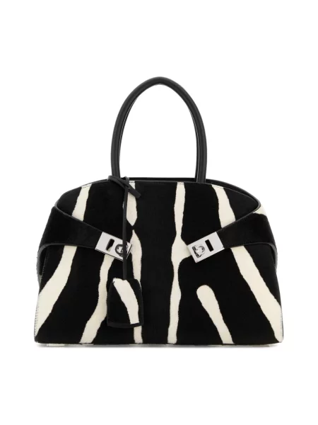 Mała torebka skórzana Ferragamo skórzana