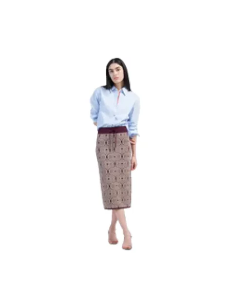 Koszula Dries Van Noten niebieska