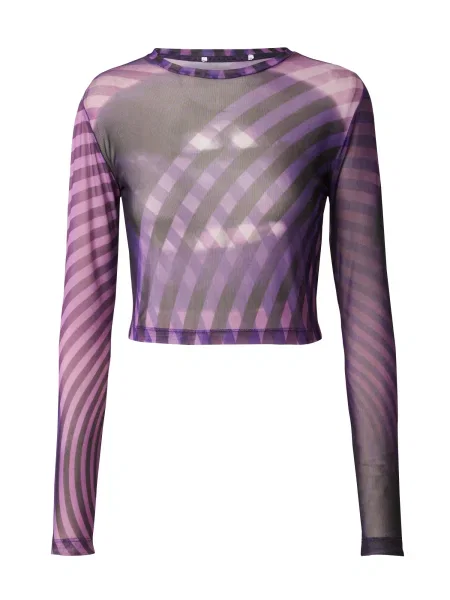 ABOUT YOU x Chiara Biasi Tricou Orelia / lila gri