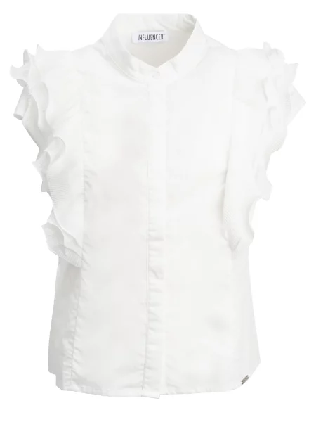 Influencer Bluză alb