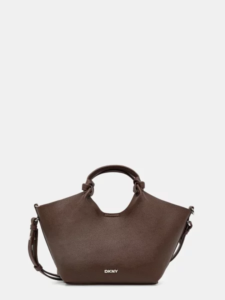 Τσάντα Dkny PAULA καφέ