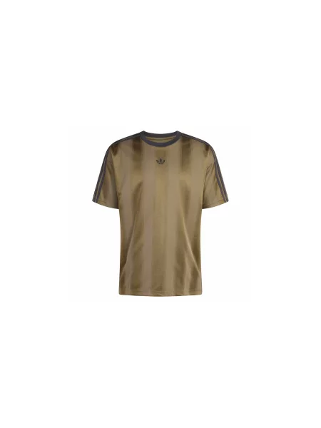 Adidas Jacquard Jersey Mężczyźni Koszulki adidas Originals Size: S brązowy