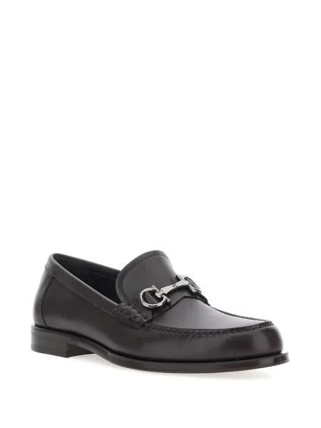 Pantofi loafer Ferragamo din piele maro