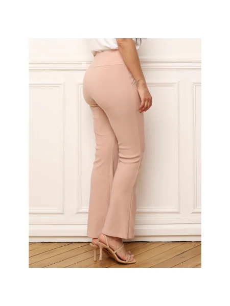 Pantaloni La Modeuse roz