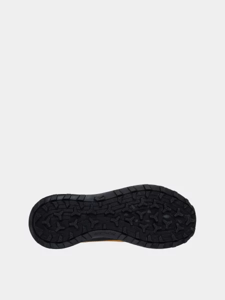 Кожаные кроссовки Skechers желтые