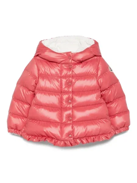 Kurtka dziecięca Moncler Enfant czerwona