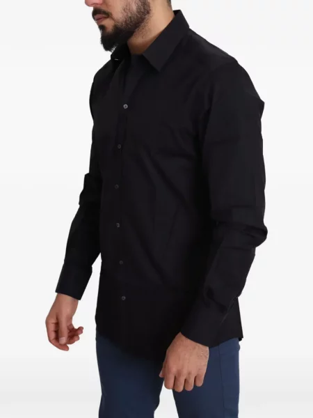 Lung cămașă Dolce & Gabbana negru