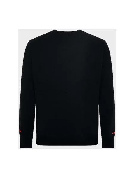 Sweter Mc2 Saint Barth z kaszmiru czarny