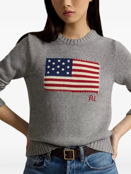 Cravată Polo Ralph Lauren de in cu imagine în carouri verde
