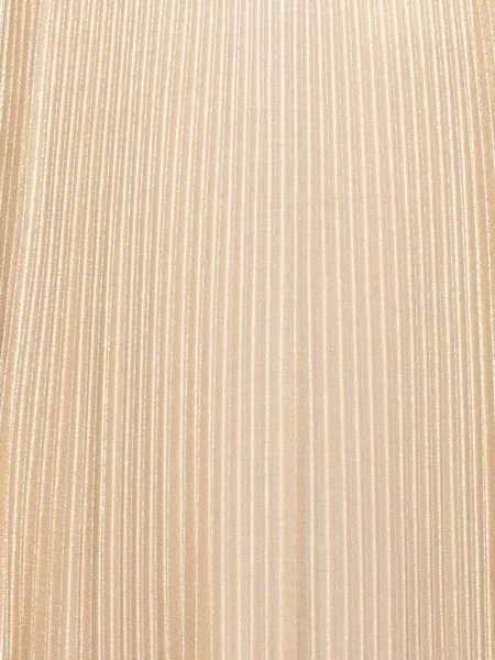 Fusta plisata Joseph plisată până la genunchi auriu