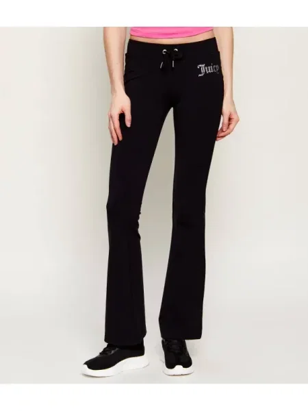 Juicy Couture Pantaloni de trening APOLLO | flare fit negru