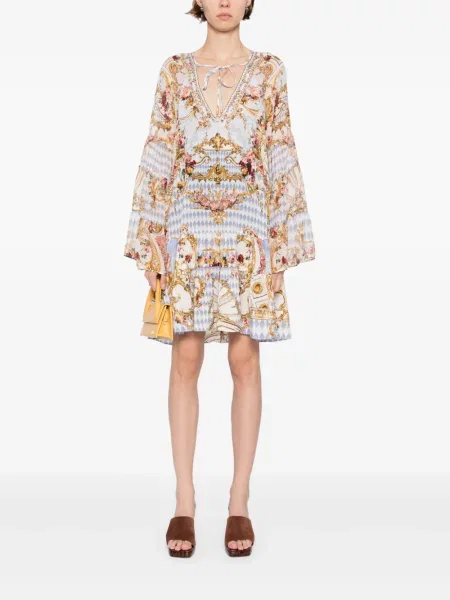 Rochie Camilla de costum albastru
