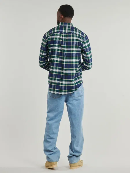 Tommy Hilfiger Košeľa Hero Tmavomodrá zelená