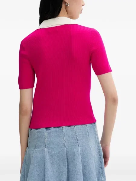 Tricou From Future tricotate roz