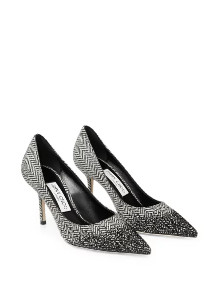 Pantofi cu toc Jimmy Choo gri