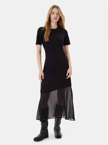 DKNY Ежедневна рокля черен