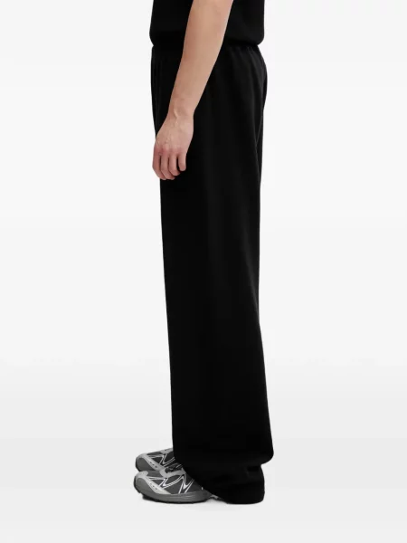 Pantaloni No Problemo cu imagine alergare negru