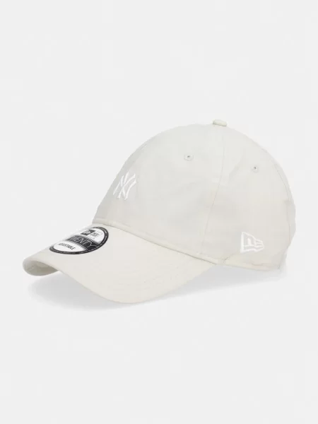 New Era czapka bejsbolówka RECYCLED MINI NYY beżowa