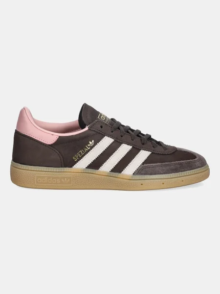 Замшеві кросівки adidas Originals Handball Spezial коричневий