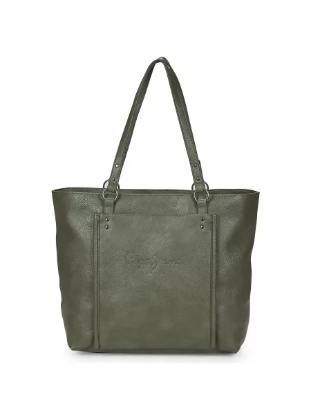 Shopper torbica Pepe Jeans kaki
