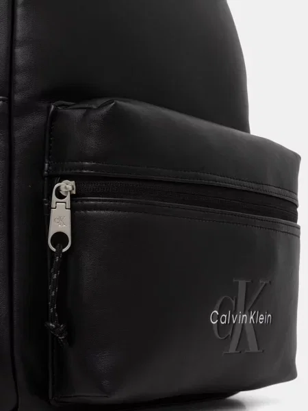 Calvin Klein városi hátizsák férfi műbőr fekete